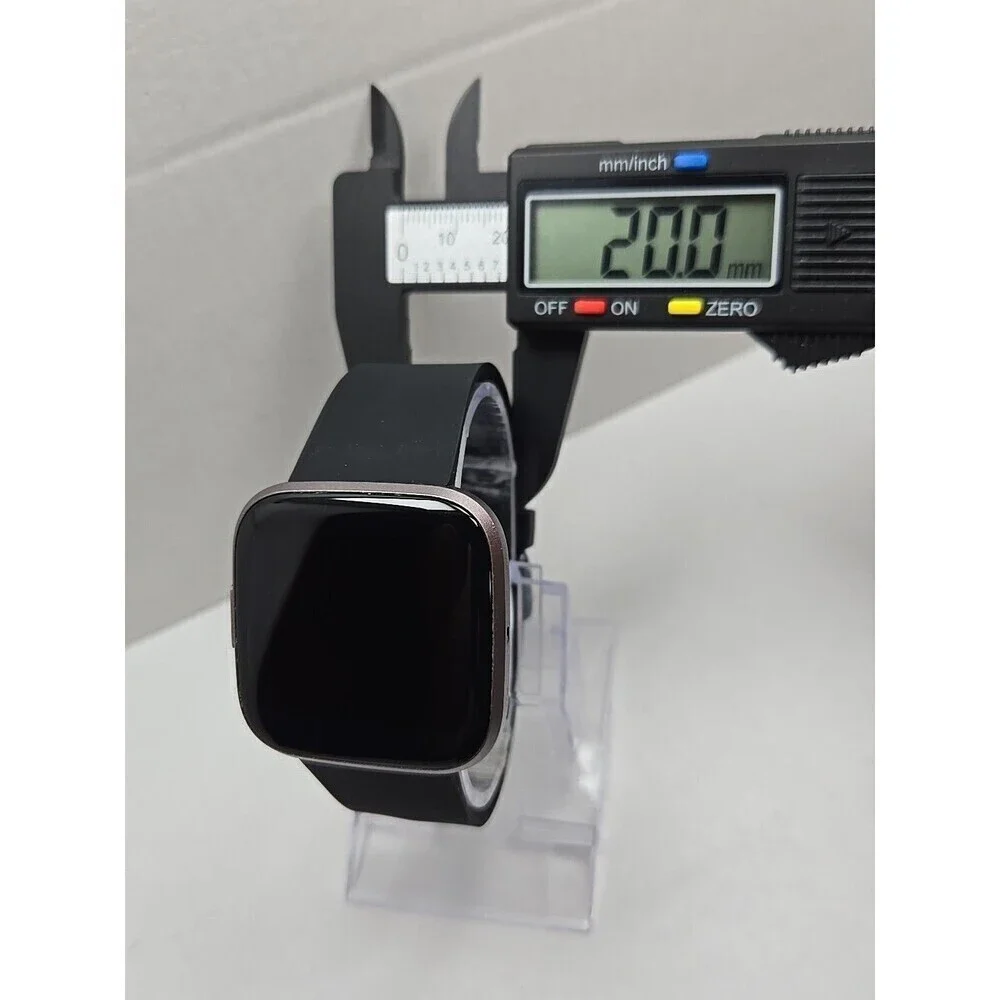 Fitbit Versa 2 Smartwatch Gray 40mm Alexa WR50M Always On Display No Charger